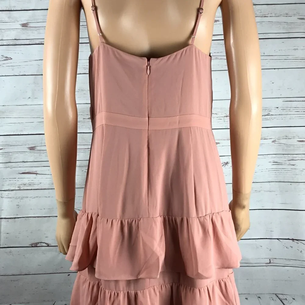 J.CREW Coral Tiered Mini Dress NEW 10